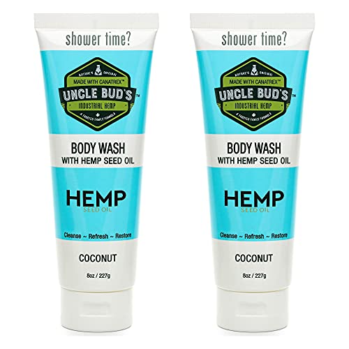 Hemp Oil Uncle Bud’s Body Wash 2 pack