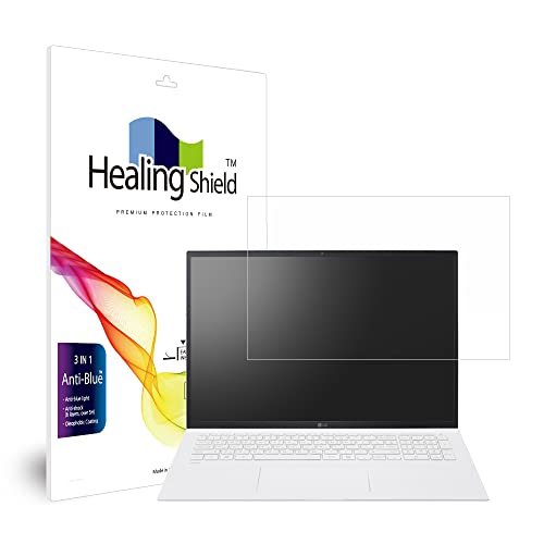 Muellery Healingshield XLV[tیtB Screen Protector Eye Protection Anti UV Blue Ray Film Compatible with LG Gram 17Z90P/17ZD9