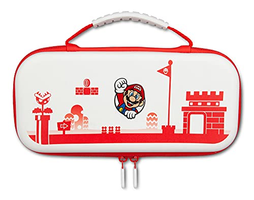 Leitz Custodia di protezione PowerA per Nintendo Switch o Nintendo Switch Lite - Mario Red/Bianco, custodia di protezione, custodia per videogiochi, custodia per consolle
