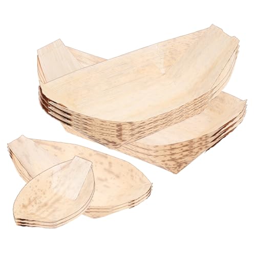 Platos desechables barco para sushi x40 miniatura 5