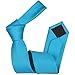 Fashion Slim Wedding Ties for Men Silk Turquoise Blue Tie Solid 6cm Thin Necktie (0973-37)