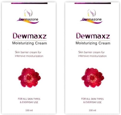 Dewmaxz Moisturizing Cream - 100 ml, Pack Of 2