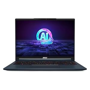 Msi Stealth 16 AI Studio A1VGG-046XES Ordenador Portátil Gaming 16″ 16:10 QHD+ 240Hz (Intel Core Ultra 9 185H, 32GB RAM, 1TB SSD, RTX 4070-8GB, Sin Sistema Operativo) Star Blue, Teclado QWERTY Español