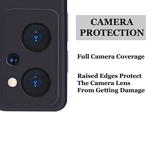 Image of A rtistque Back Cover Case for Realme 9i 5G with Camera Protection | Shockproof TPU | Stylish Protective Design | Slim Fit | Ultra Matte | Realme 9i 5G Back Cover - Black
