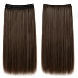 CAISHA 60cm Clip In Un Unico Pezzo Nell'estensione Dei Capelli Pezzo Di Capelli Sintetici ...
