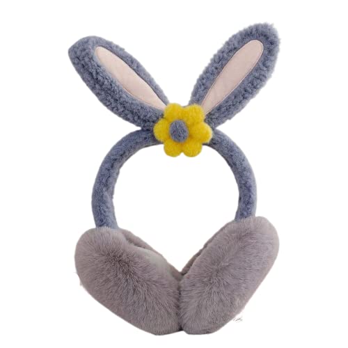 RKPM HOMES Women's Winter EarMuffs I Adjustable Long Ears Bunny Headband I Warmer protection from Cold Outdoor I Ideal Head/Hair Accessory during winters I for Women and Girls