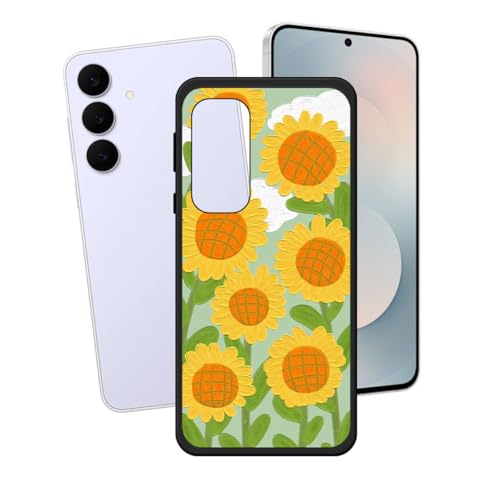 LCEHTOGYE �K�p Samsung Galaxy S25 FE�p�P�[�X�A�K�p Samsung Galaxy S25 FE (6,7")�ƌ݊����̂��钴���^�u���b�N�\�t�gTPU�V���R���Q���P�[�X�ی�J�o�[- LH91