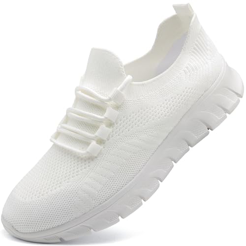 Sneakers Herren Weiß Sportschuhe Turnschuhe Laufschuhe...