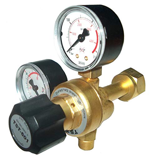 TST-601D-1L-N2 Regulador de Nitrógeno con caudalímetro para soladura