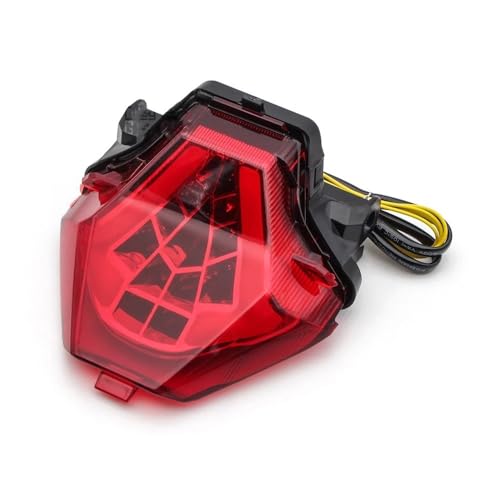 Feu stop motocyclette résout baisse visibilité arrière feu LED pour MT07 et FZ07