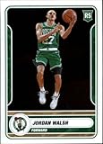 2023-24 Panini Stickers Basketball #124 Jordan Walsh Boston Celtics RC Rookie Official NBA Sticker Card (Paper Thin, Smaller than regular card, Centering Varies)