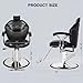 Artist hand Barber Chair for Barbershop Hydraulic Reclining Salon Chair for Hair Stylist - 360° Swivel, 20 Inch Wide Seat, Tattoo & Beauty Spa Equipment, Black PU Leather