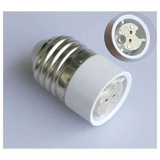 4x Sockel Adapter E27 auf G4 MR16 GU5.3 für LED o. Halogen Leuchtmittel Lampe