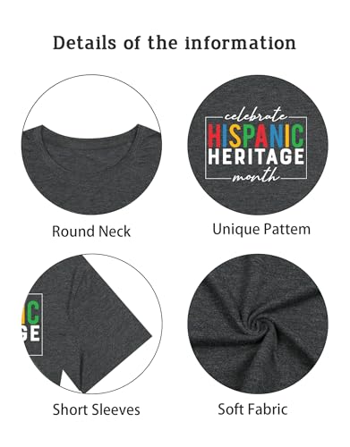 Hispanic Heritage Month Shirt Hispanic Heritage Month Tees Latino Celebrate Shirt Mexican T-Shirt4