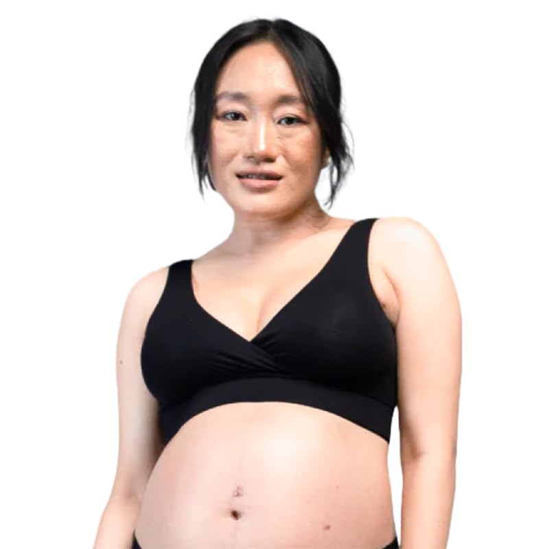 &Circus Maternity Bra | Nursing Bra for Women | Pull Down Feeding Bra | Non Padded Bra for Women Slip On | Tencel Micromodal