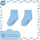 Ellepi Newborn Baby Socken 0-6 Monate Baumwolle (Azurblau)