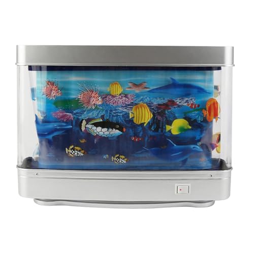 Image of Aquarium Lamp Marine Tropical Fish Night Light for Halloween Parties Room