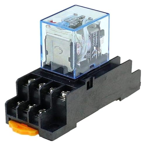 Relais de puissance MY4NJ-DC220V avec socle pour armoire electrique