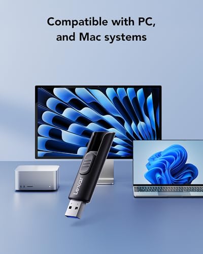 Lexar 64GB 3-Pack Flash Drive A30E USB 3.2 Gen 1, USB Drive up to 100MB/s, Storage Expansion and Backup for PC and Mac Systems - Image 6