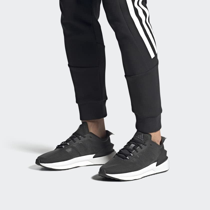 Image of Adidas Unisex Avery Running Shoe, Black /Grey /Carbon, 14 US Men