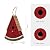 glitzhome 11" H Watermelon Bird House Outdoor Garden Patio Garden Decorative Handmade Distressed Solid Wood Birdhouse