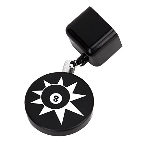 Mnixy - Billiards Snooker Pool Retractable Cue Chalk Holder with Belt Clip