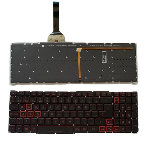 Clavier Nitro 5 AN515-46 AN515-58 rétroéclairé rouge pour réparer un PC portable