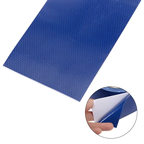 Image of HARFINGTON Tarpaulin Repair Tape, 3.15 inch x14.6ft Universal Waterproof Awning Cloth Repair Tape for Crafts Home Improvement Outdoor Tent, Blue