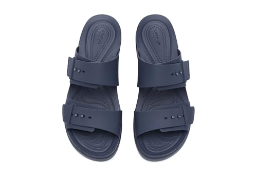 Image of Crocs Women's Brooklyn Buckle Low Sandals
