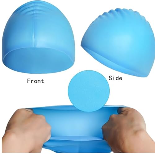 Image of LEBAMI ﻿Kids Girls One piece Swimsuit Combo Kit | Frock Swim Costume with Goggles, Cap, Swimming Tube, Nose Clip & Earplugs | Pool & Beach Swimming Kit