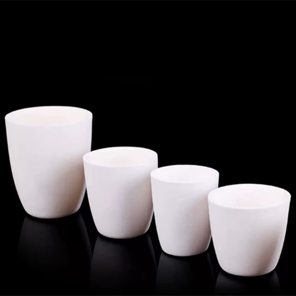 Crisol de alúmina al 99% - Crisol de laboratorio de alta temperatura, opciones de 3 ml a 3500 ml 1 unidad(15ml)