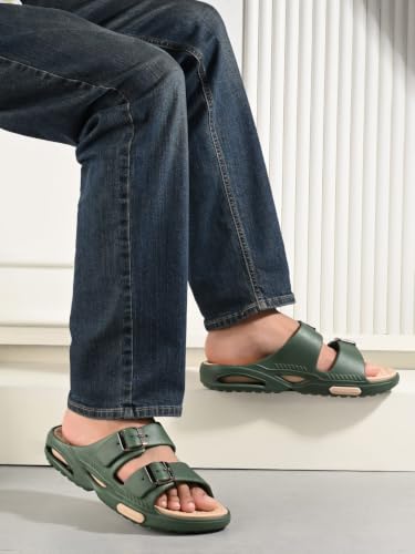 Image of SLIPOVER Dangal Men Flip Flops with Soft Cushion Sole | Slip On Wear | Upper EVA Lightweight, Combortable, Durable Stylish Chappal Indoor & Outdoor | Soft EVA Slides