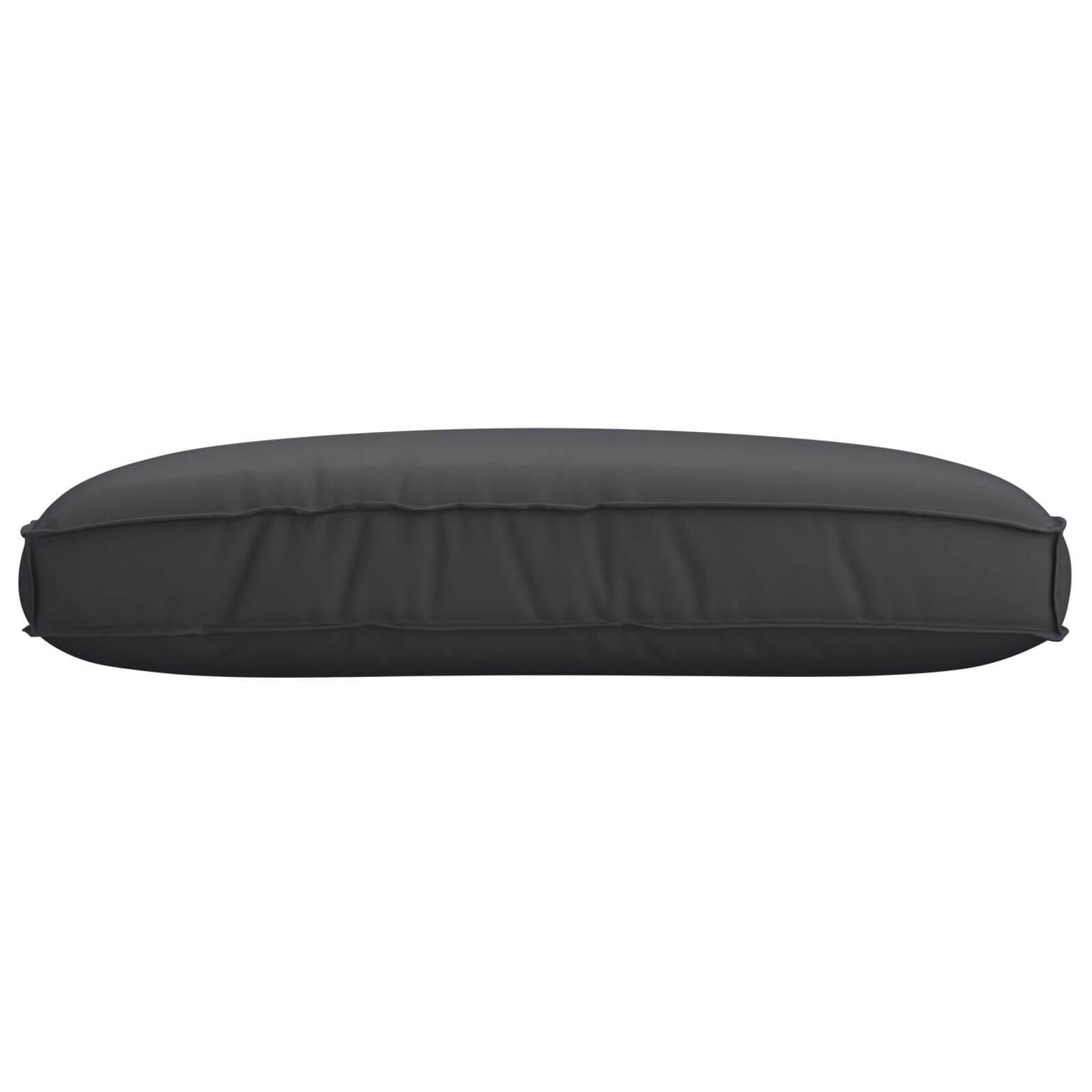 Cuscino per Pallet per Seduta Nero 120x80x12 cm in Tessuto Oxford,Cuscino per Pallet,Cuscino per Divani da Giardino,Cuscino per Esterno-42001572