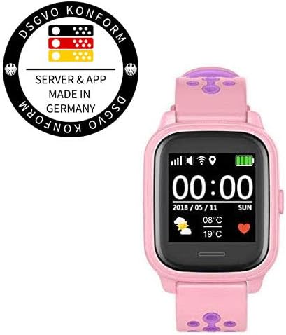 Anio 4 Touch Rosa GPS - Smartwatch para niños (protección para su Hijo,  Llamada de Emergencia, función de teléfono, sin función de Montaje, Reloj  GPS para niños), Color Rosa : Amazon.es: Electrónica