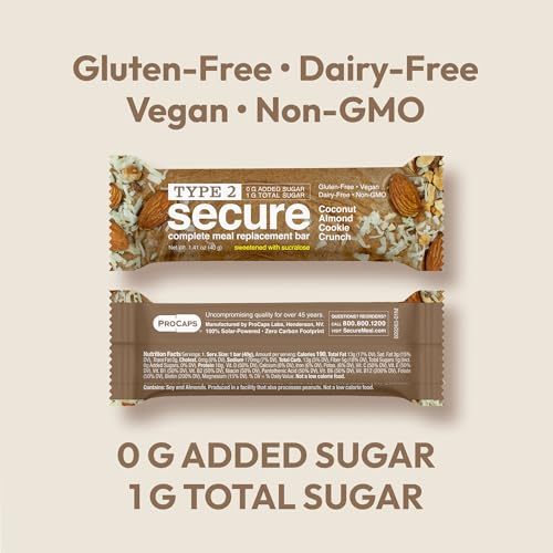 Barritas Nutricionales Tipo 2 Secure Coco Almendra 36 un miniatura 5