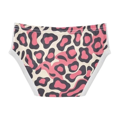 KLL Leopard Pattern Pink Black Hawaiian Boys Toddler Comfort Briefs Cute Children Panties2