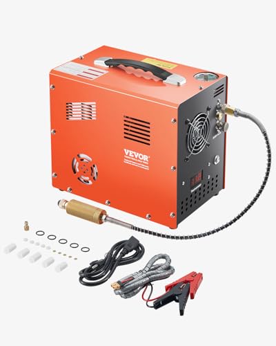 VEVOR Compresseur d'air PCP, 300 W 30 MPa, avec convertisseur intégré et système de...