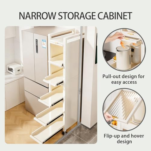 Étagère de cuisine mobile pour optimiser les petits espaces - 6