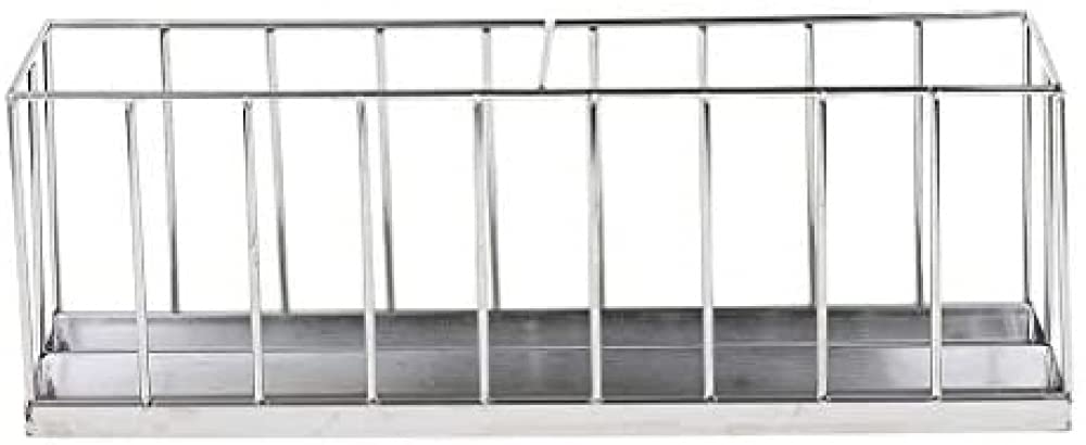 Cuenco Rectangular de Acero Inoxidable para Alimentos, Cuenco para Agua, Cuenco para Beber para Tortuga mascota-40CM