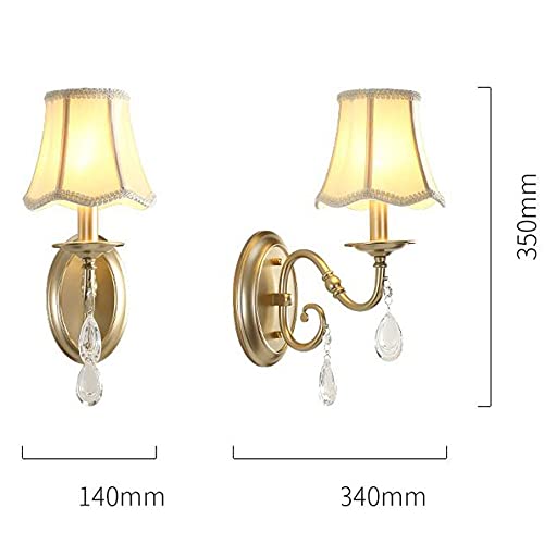 Applique en fer forgé doré de haute qualité décorative pour salle à manger