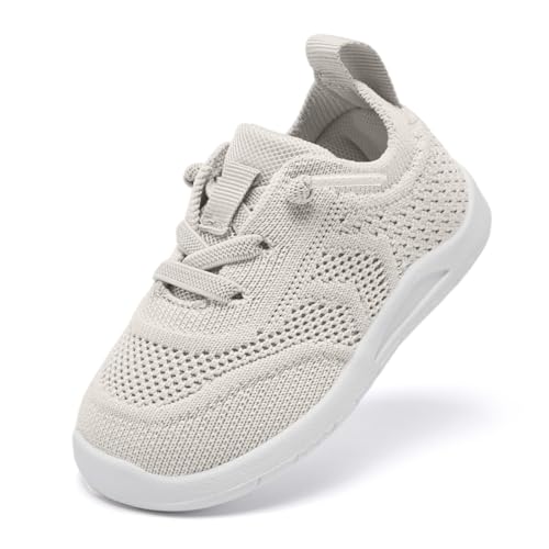 MORENDL Toddler Shoes Baby Walking Sock Shoes Infant Sneakers 0-4 Years Boy Girl Barefoot Tennis Shoe Non-Slip Brethable