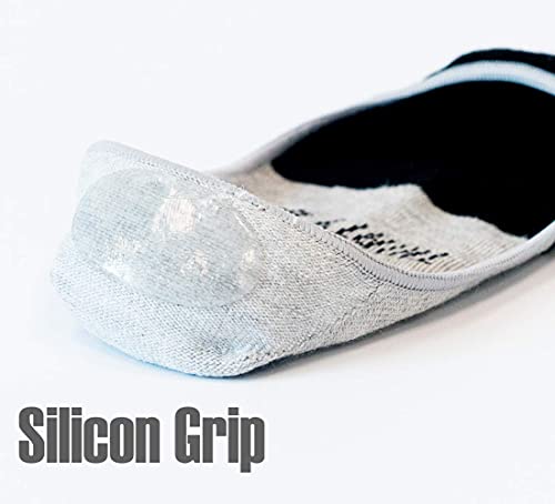 Image of Thirty48 Women's No Show Loafer Socks, Boat Shoe Liners with Non Slip Grip