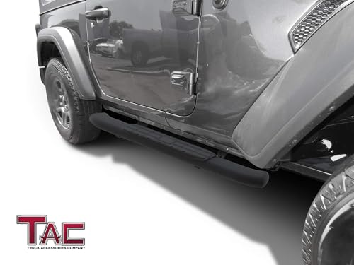 Estribos ovalados para Jeep Wrangler JL 2018-2024 2 puertas miniatura 3