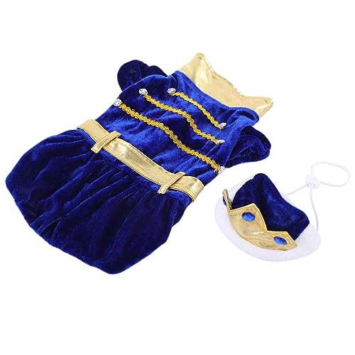 Disfraz para perro vestido con cristales y accesorios XL miniatura 4