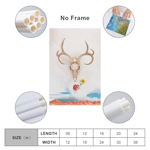 Toile Georgia O'Keeffe jour d'été pour décorer grand mur - 2