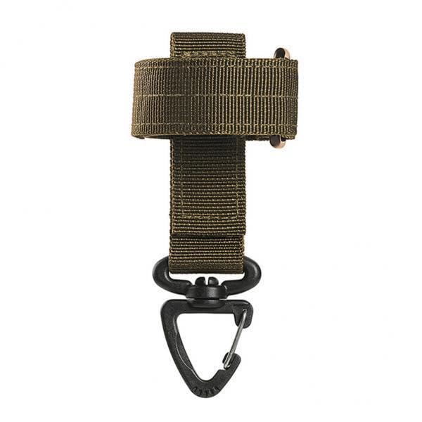 6xglove holder strap grabber hiking climbing belt rope hanger hook khaki