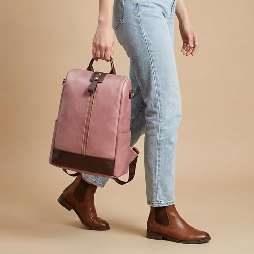 Image of VISMIINTREND Backpack for Women | Stylish Vegan Leather Backpack Bags for Women | College Bag for Girls | Office, Travel & Daily Use