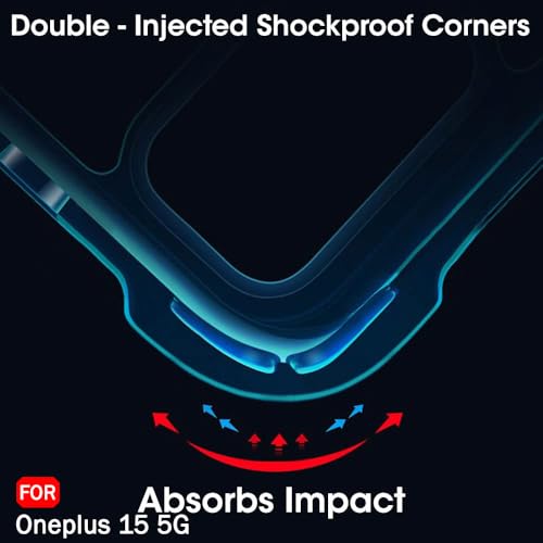 Image of TheGiftKart Crystal Clear Back Cover Case for OnePlus 15 5G | Shock Proof 360 Protection | Hard Clear Back Cover Case for OnePlus 15 5G (PC & TPU, Transparent Bumper)