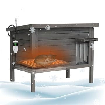best heated feral cat house