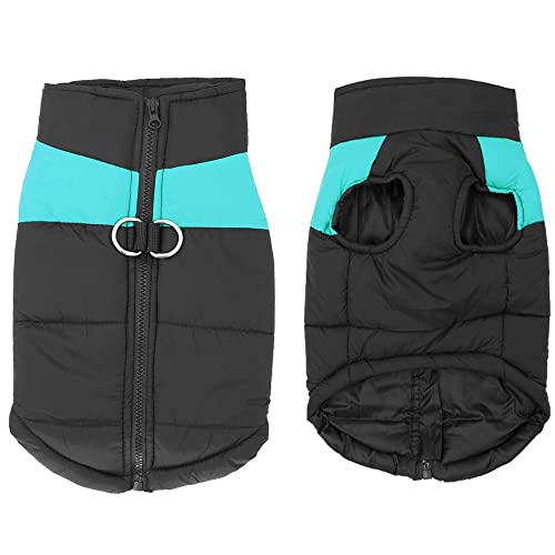 LUNYY Winter-Hundekleidung Haustiermantel Welpenjacke Französische Bulldogge Weste wasserdichte warme Kleidung für kleine große Hunde